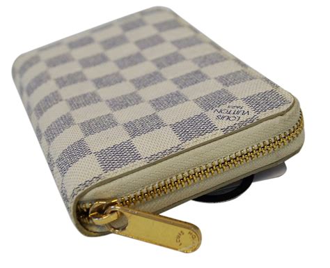 louis vuitton damier azur wallet price|Louis Vuitton damier zipper.